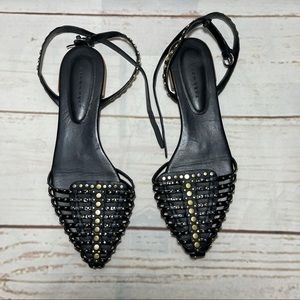 Zara • Flats • Beads • 39 EU